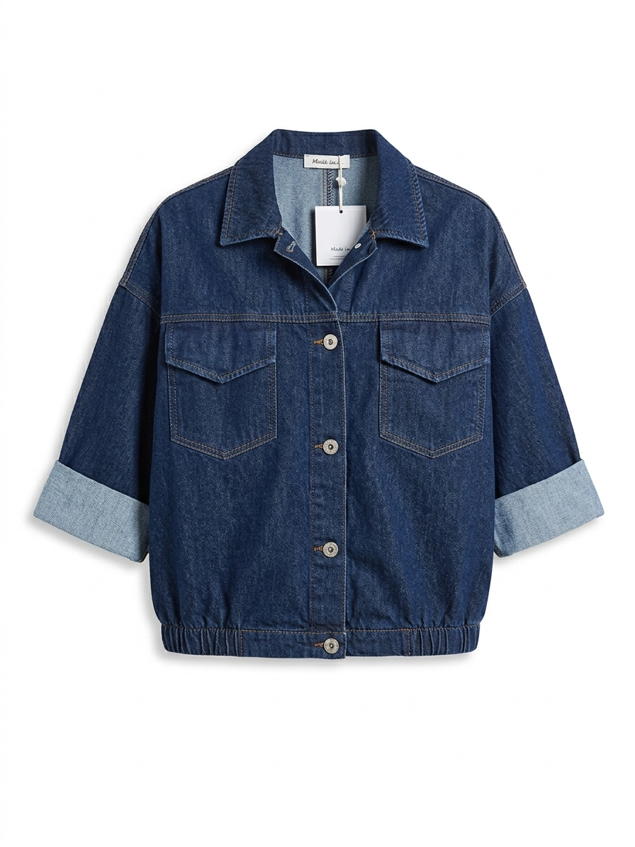 chaqueta corta jeans