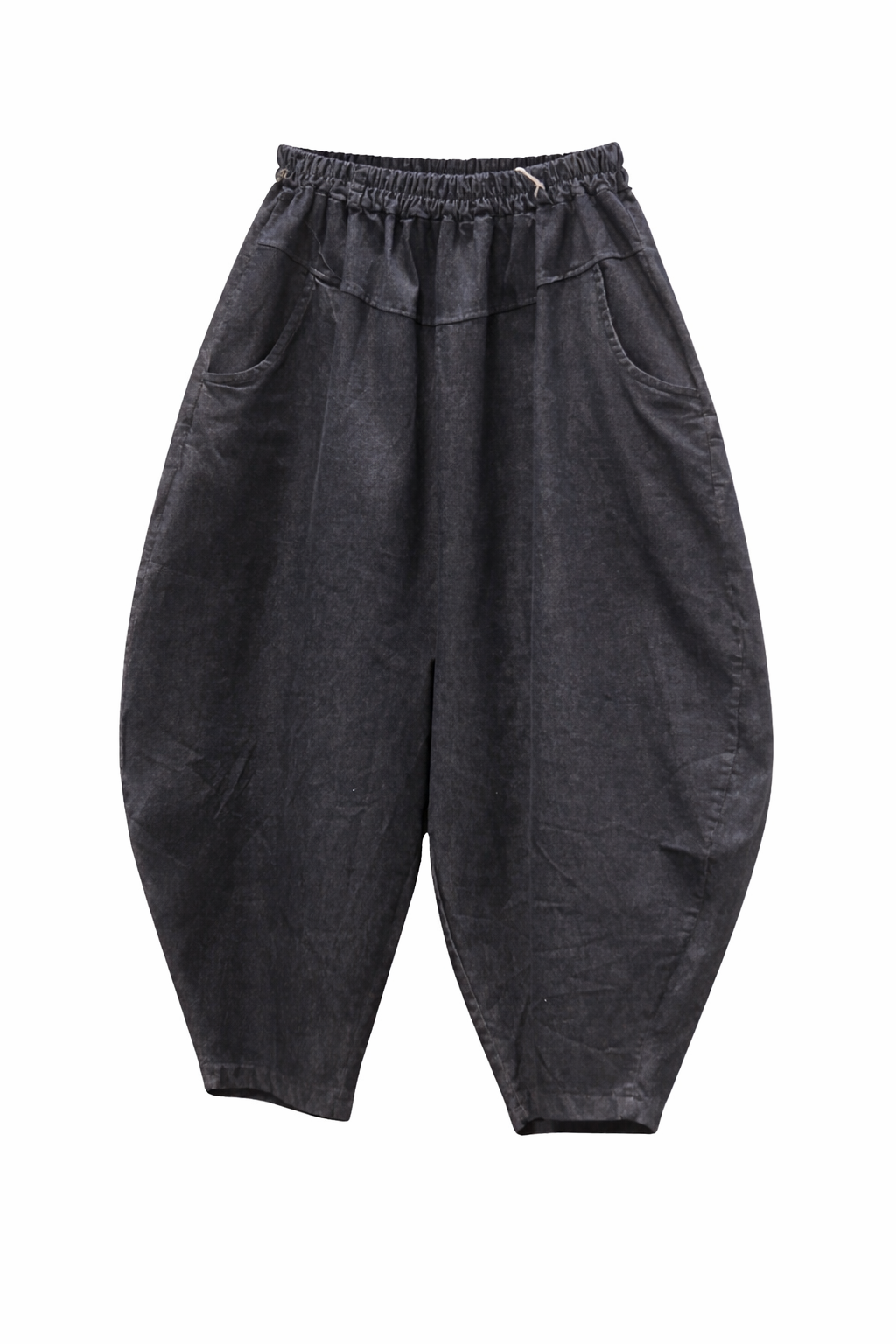 PANTALON BALLON FIT COLOR VAQUERO OSCURO,BLANCO Y AMARILLO