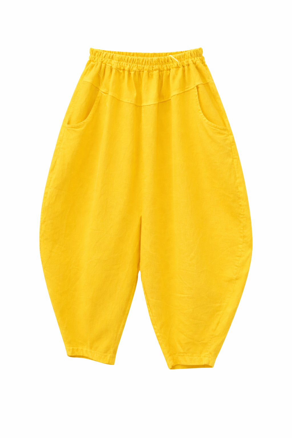 PANTALON BALLON FIT COLOR VAQUERO OSCURO,BLANCO Y AMARILLO