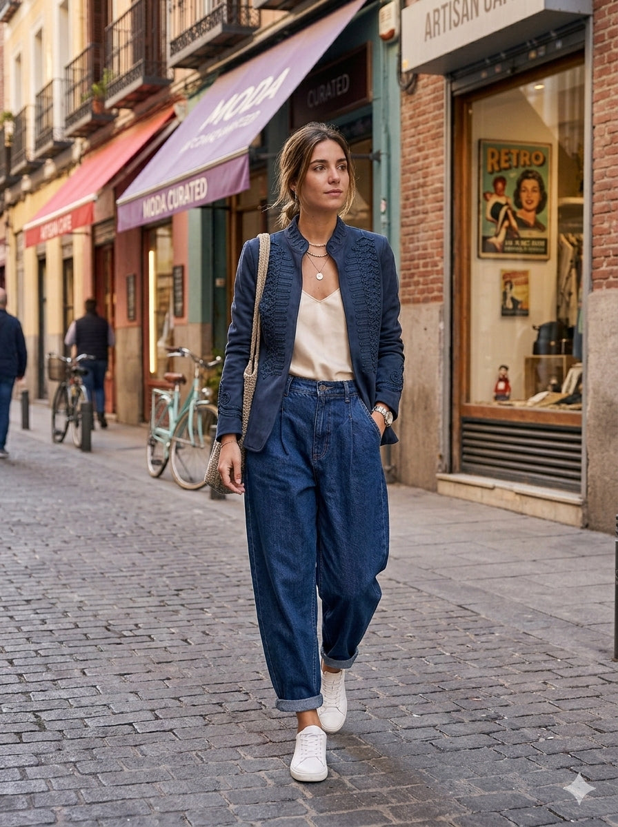 CHAQUETA LEVITA AZUL