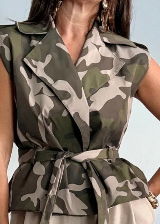 Chaleco camuflaje