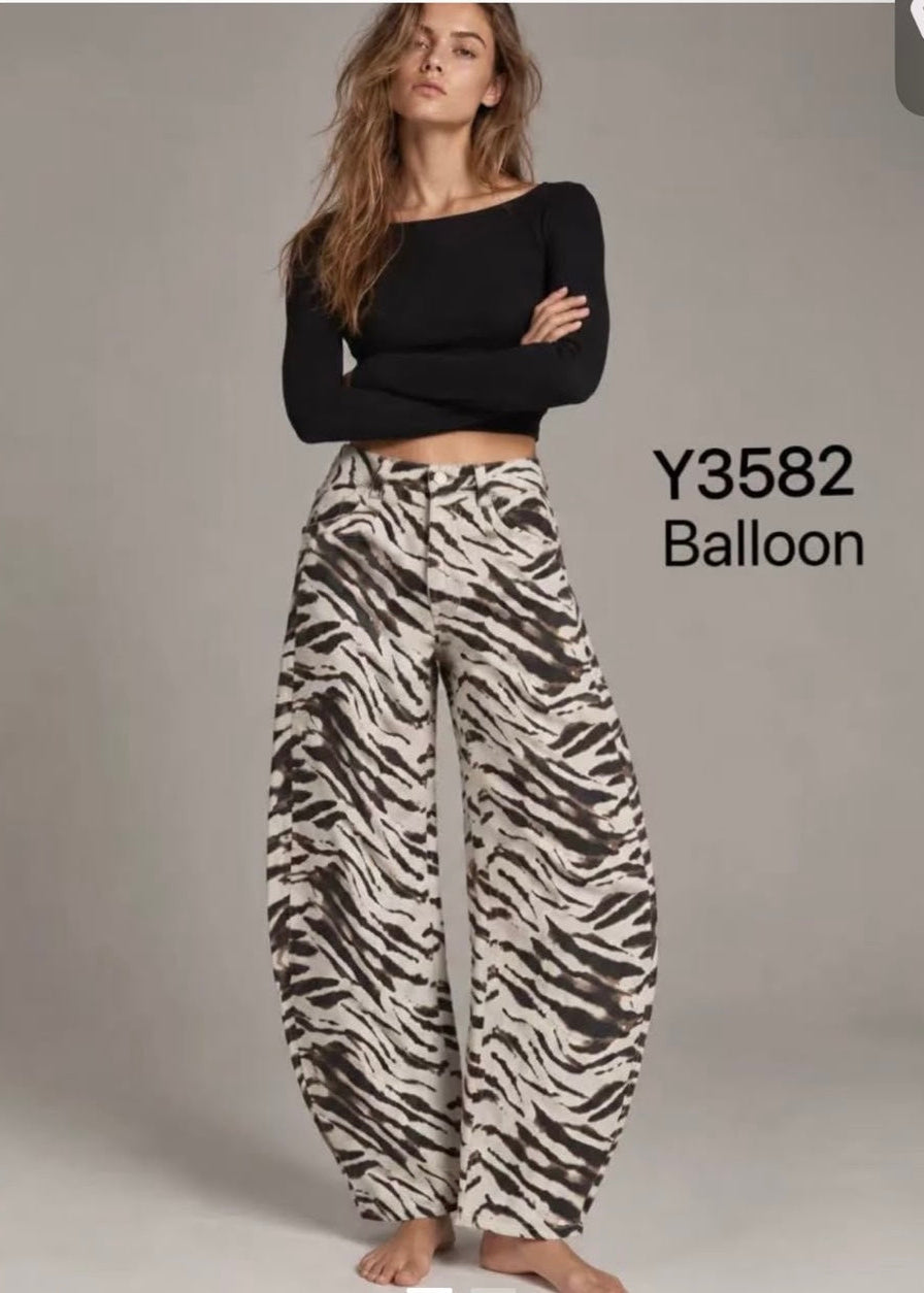 Pantalon vaquero balloom cebra