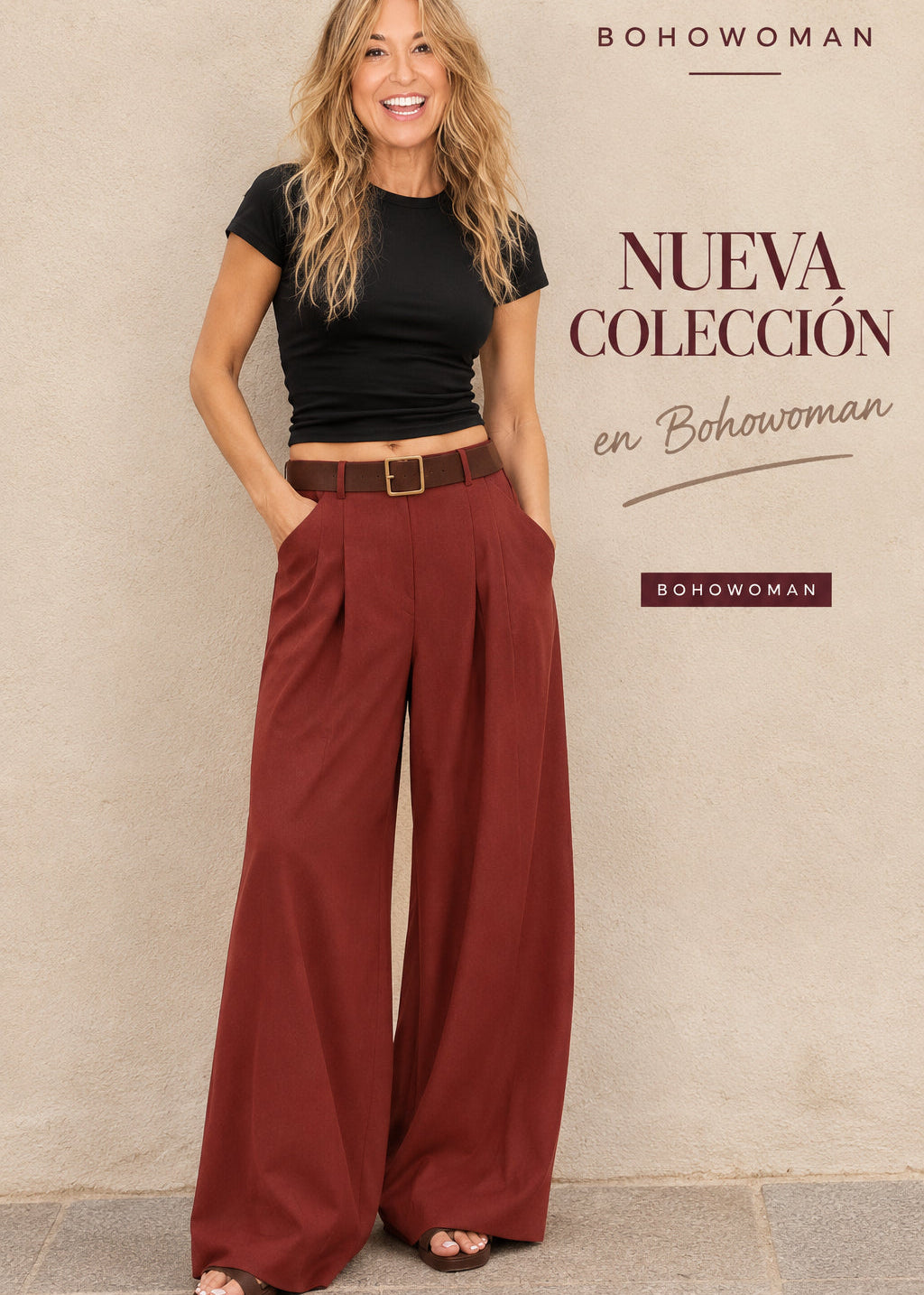 Pantalon palazzo
